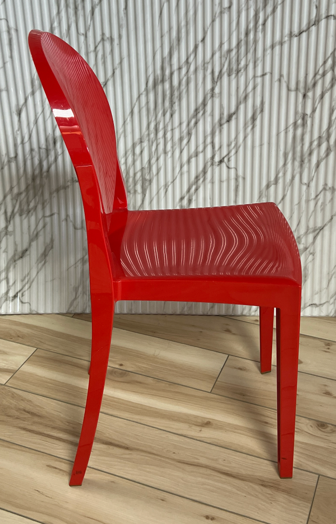 Kartell Victoria Ghost Chair- Red