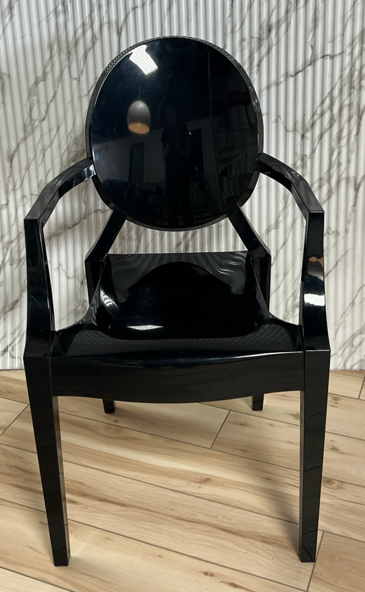 Kartell Louis Ghost Armchair-Black